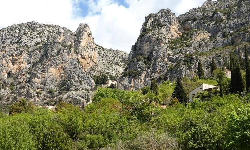 Wakacje w górach Camping Flower la Beaume - Esparron-de-Verdon - Na zewnątrz latem