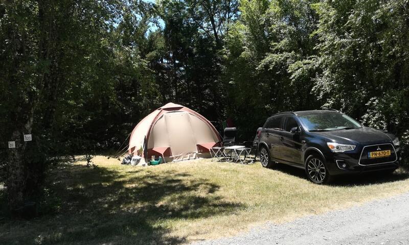 Wakacje w górach Camping Flower le Clot du Jay - Clamensane - Na zewnątrz latem