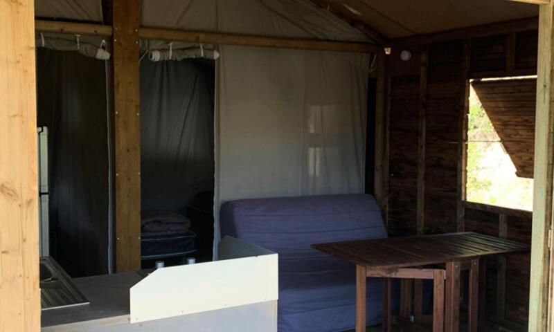 Urlaub in den Bergen 3-Zimmer-Mobilheim für 5 Personen (34m²) - Camping Flower le Clot du Jay - Clamensane - Draußen im Sommer