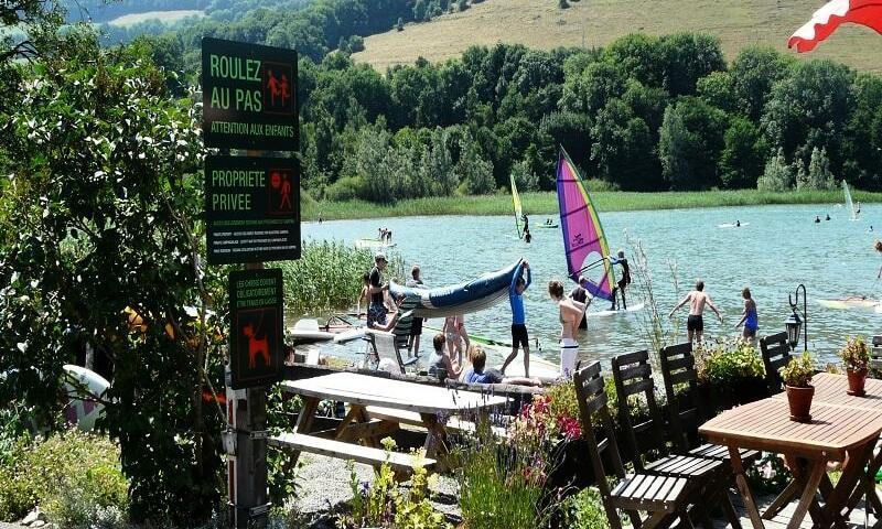 Wakacje w górach Camping Flower Ser Sirant - Saint-Théoffrey - Na zewnątrz latem