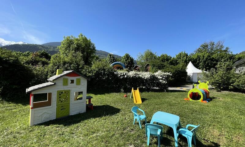 Wakacje w górach Camping l'Eden de la Vanoise - Landry - Na zewnątrz latem