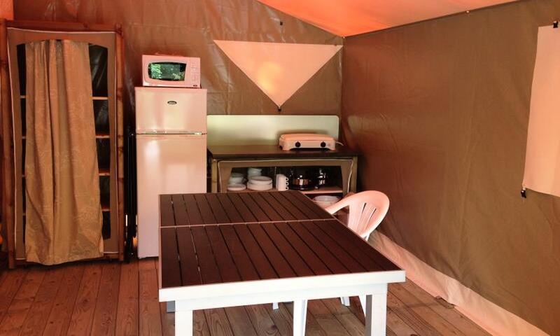 Holiday in mountain resort 3 room Mobil-Home 5 people (32m²) - Camping l'Eden de la Vanoise - Landry - Summer outside