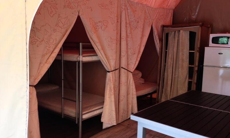 Каникулы в горах Дом на колёсах  3 комнат 5 чел. (32m²) - Camping l'Eden de la Vanoise - Landry - летом под открытым небом