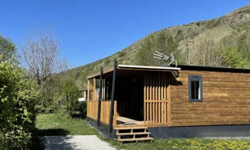 Каникулы в горах Шале 4 комнат 6 чел. (40m²) - Camping l'Eden de la Vanoise - Landry - летом под открытым небом