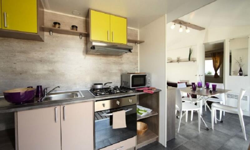 Vacanze in montagna Casa mobile 3 stanze per 4 persone (31m²) - Camping l'Eden de la Vanoise - Landry - Esteriore estate