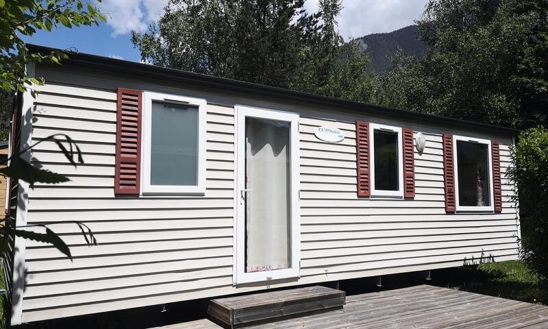 Vakantie in de bergen Mobile-Home 4 kamers 6 personen (29m²) - Camping Le Colporteur - Le Bourg-d'Oisans - Buiten zomer