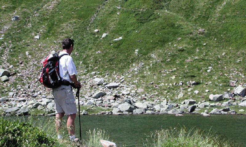 Vacances en montagne Camping Le Pas de l'Ours - Aston - Extérieur été