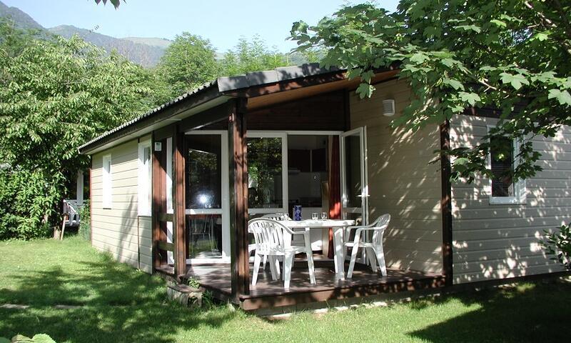 Vacances en montagne Camping Le Pas de l'Ours - Aston - Extérieur été