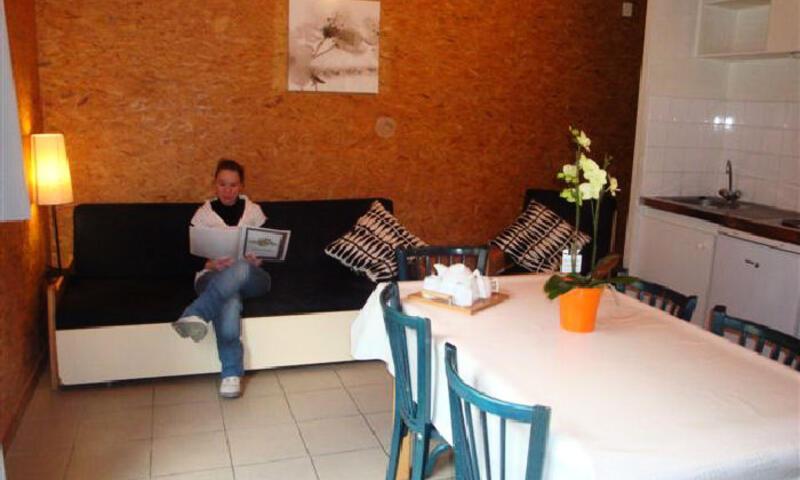 Vacanze in montagna Chalet 3 stanze per 6 persone (60m²) - Camping Le Pas de l'Ours - Aston - Esteriore estate