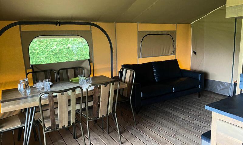 Wakacje w górach Apartament 3 pokojowy 5 osób (46m²) - Camping Les Fontaines - Lathuile - Na zewnątrz latem