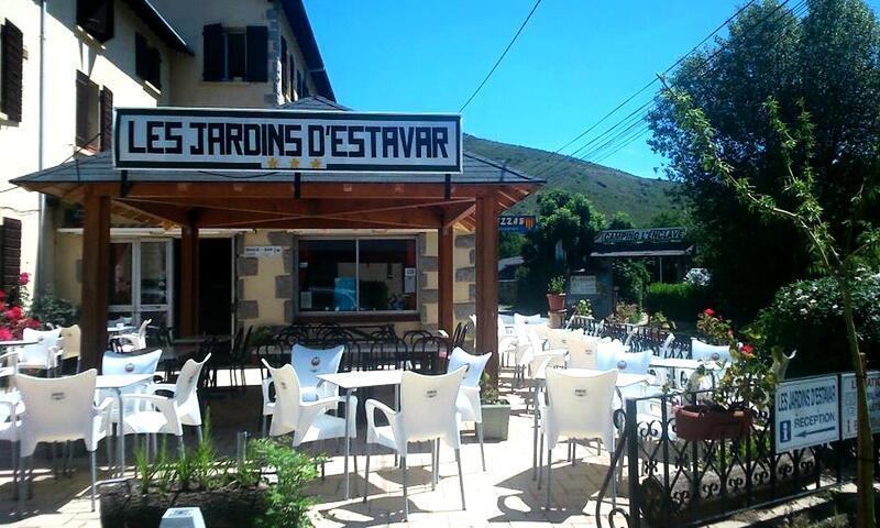 Vakantie in de bergen Camping Les Jardins d'Estavar - Estavar - Buiten zomer