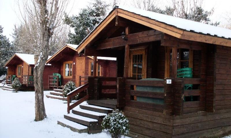 Vacanze in montagna Chalet 3 stanze per 4 persone (30m²) - Camping Les Jardins d'Estavar - Estavar - Esteriore estate