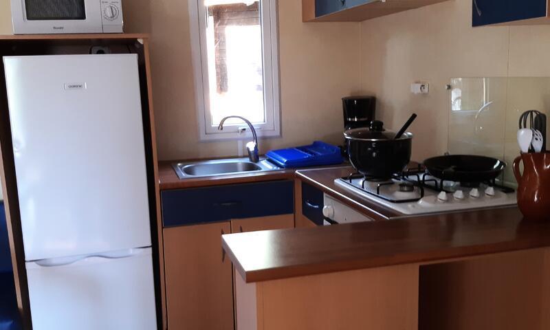 Holiday in mountain resort 3 room Mobil-Home 5 people (31m²) - Camping Les Jardins d'Estavar - Estavar - Summer outside