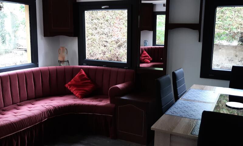 Vacances en montagne Mobil-Home 4 pièces 6 personnes (45m²) - Camping Les Jardins d'Estavar - Estavar - Extérieur été