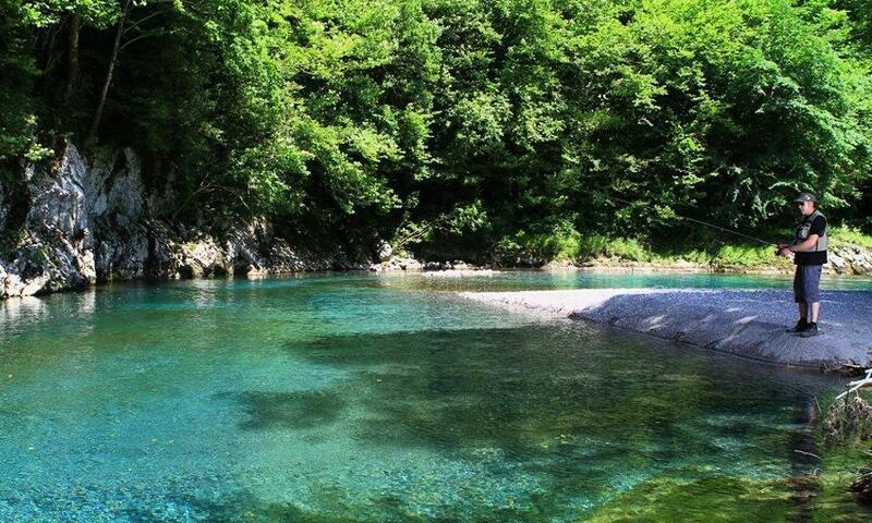 Urlaub in den Bergen Camping Maeva Escapades des Gaves - Laruns - Draußen im Sommer