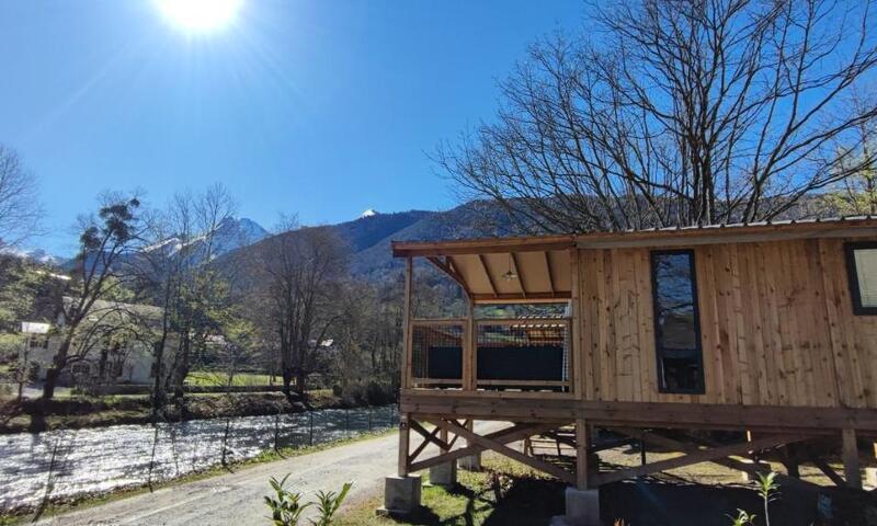 Urlaub in den Bergen Camping Maeva Escapades des Gaves - Laruns - Draußen im Sommer