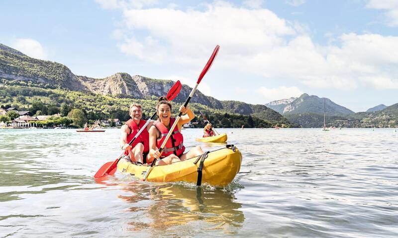 Vacaciones en montaña Camping Sandaya la Nublière - Doussard - Verano