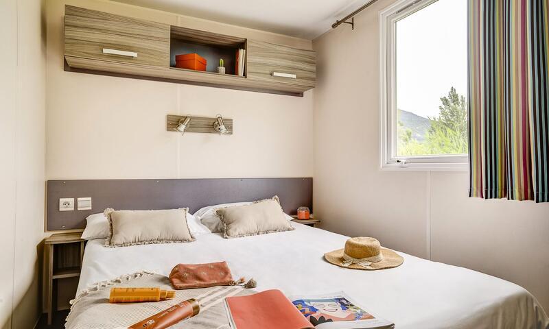 Vacaciones en montaña Mobil-Home 4 piezas para 7 personas (29m²) - Camping Sandaya la Nublière - Doussard - Verano