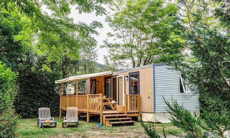 Urlaub in den Bergen 3-Zimmer-Mobilheim für 5 Personen (30m²) - Camping Sandaya le Domaine du Verdon - Castellane - Draußen im Sommer