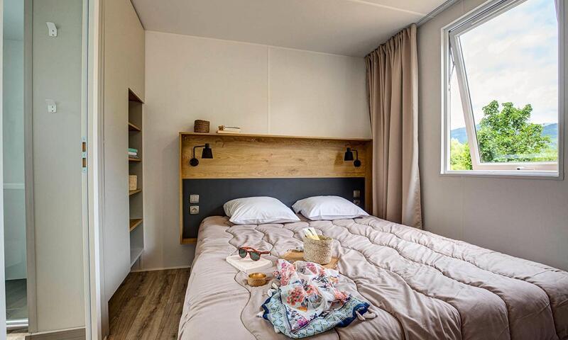 Urlaub in den Bergen 4-Zimmer-Mobilheim für 6 Personen (38m²) - Camping Sandaya le Domaine du Verdon - Castellane - Draußen im Sommer