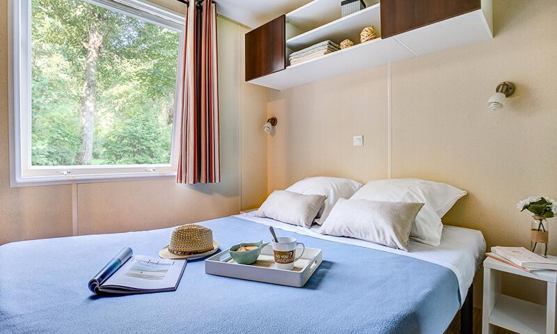 Urlaub in den Bergen 4-Zimmer-Mobilheim für 7 Personen (39m²) - Camping Sandaya le Domaine du Verdon - Castellane - Draußen im Sommer