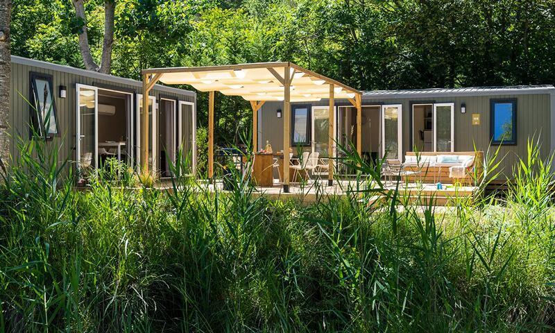 Vacanze in montagna Casa mobile 7 stanze per 10 persone (62m²) - Camping Sandaya le Domaine du Verdon - Castellane - Esteriore estate