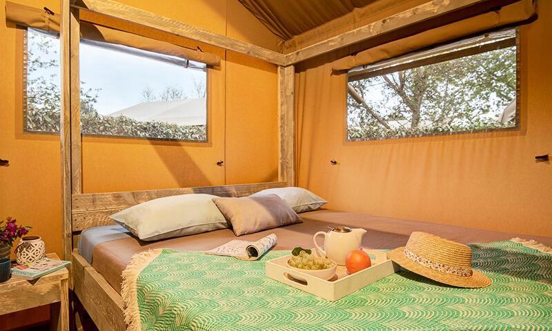 Vacances en montagne Mobil-Home 3 pièces 4 personnes (27m²) - Camping Sandaya le Domaine du Verdon - Castellane - Extérieur été