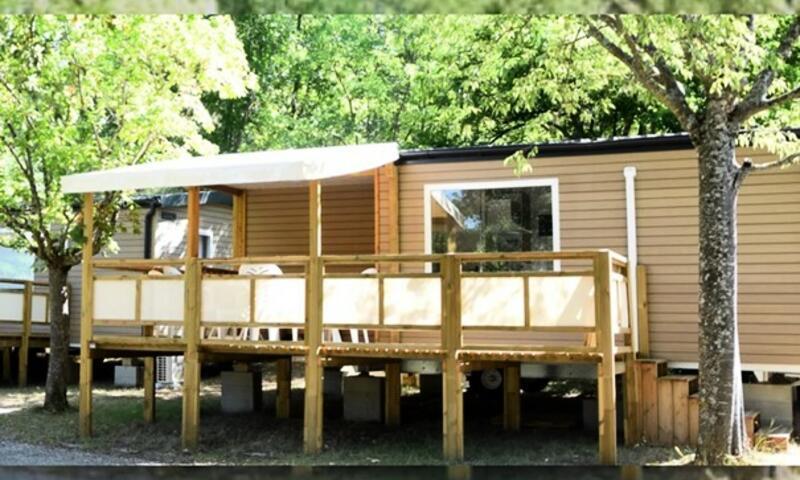 Vacanze in montagna Casa mobile 3 stanze per 6 persone (Confort 24m²) - Camping Tikayan Saint Clair - Moustiers-Sainte-Marie - Esteriore estate
