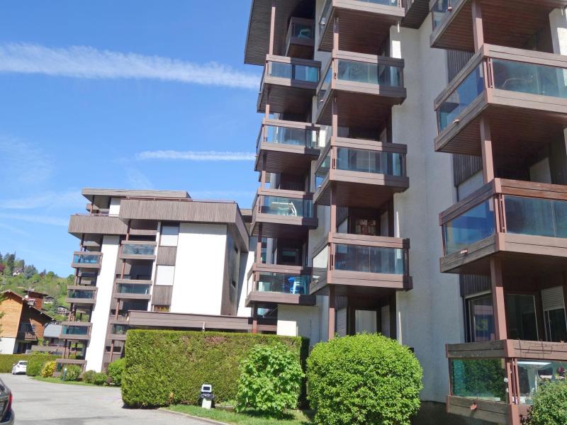 Wakacje w górach Apartament 1 pokojowy 4 osób (2) - Castel des Roches - Saint Gervais - Na zewnątrz latem