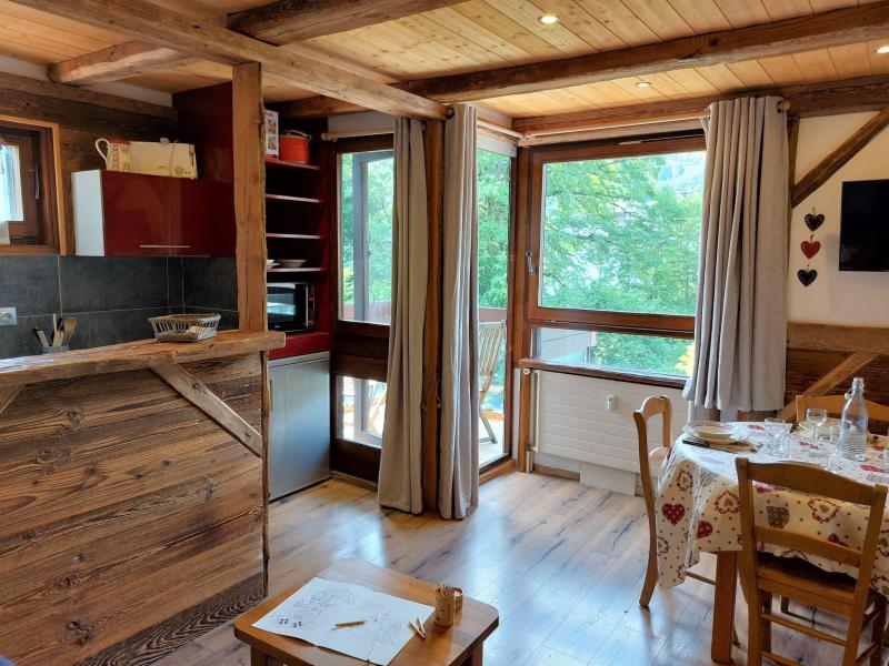 Vacaciones en montaña Apartamento 1 piezas para 4 personas (2) - Castel des Roches - Saint Gervais - Alojamiento