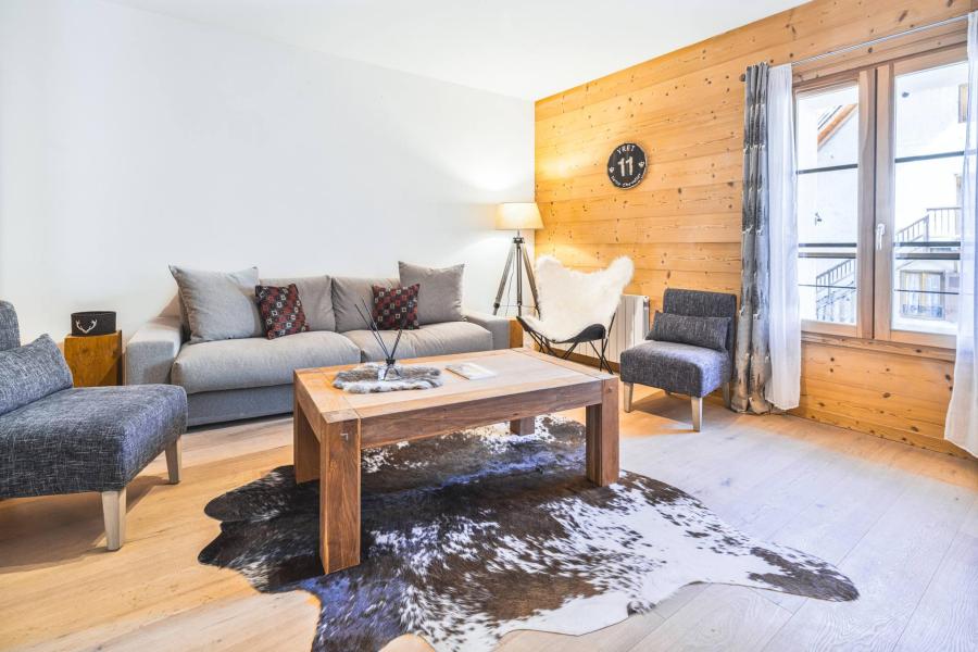 Urlaub in den Bergen 3-Zimmer-Appartment für 4 Personen - Cerf Che - Serre Chevalier - Wohnzimmer