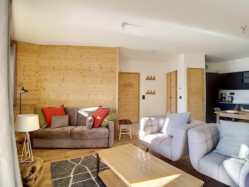 Urlaub in den Bergen 4 Zimmer Appartement für 4-6 Personen (102) - Chalet 2000 - Les Menuires - Wohnzimmer