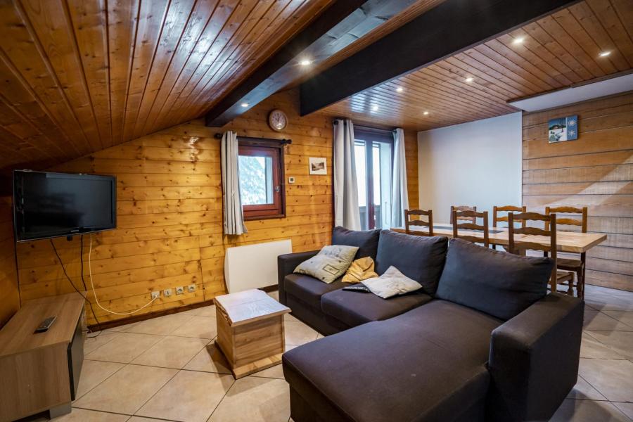 Holiday in mountain resort 4 room apartment 6 people - Chalet 236 - Châtel - Living room
