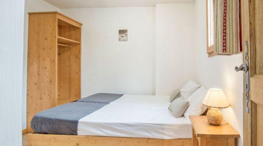 Urlaub in den Bergen 3-Zimmer-Appartment für 4 Personen (4) - Chalet Acacia - Saint Martin de Belleville - Schlafzimmer