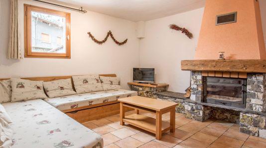 Urlaub in den Bergen 3-Zimmer-Appartment für 4 Personen (4) - Chalet Acacia - Saint Martin de Belleville - Wohnzimmer