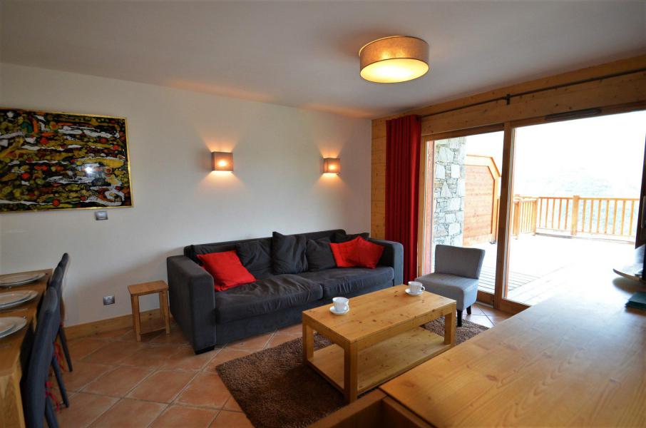 Holiday in mountain resort 4 room apartment cabin 5 people (1) - Chalet Adèle - Saint Martin de Belleville - Living room