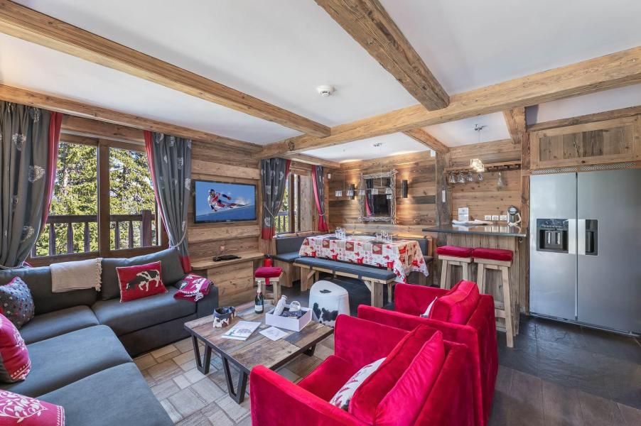 Каникулы в горах Шале 4 комнат 8 чел. - Chalet Ajacour - Courchevel - Салон