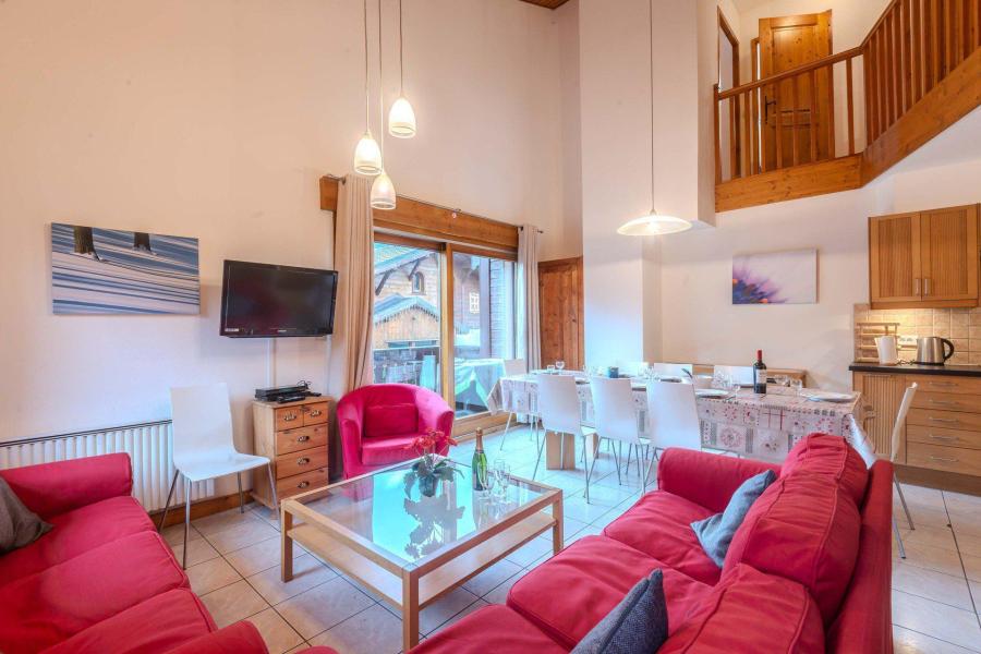 Vakantie in de bergen Appartement duplex 6 kamers 9 personen (4) - Chalet Ale - Morzine - Woonkamer