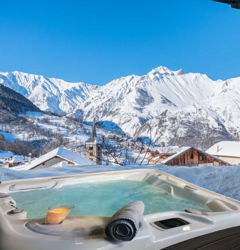 Vacanze in montagna Chalet 8 stanze per 12 persone - Chalet Aloha - Saint Martin de Belleville - Jacuzzi