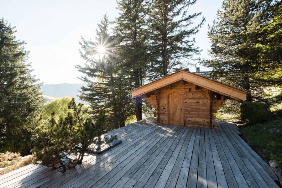 Urlaub in den Bergen Chalet Alpanou - La Clusaz - Draußen im Sommer