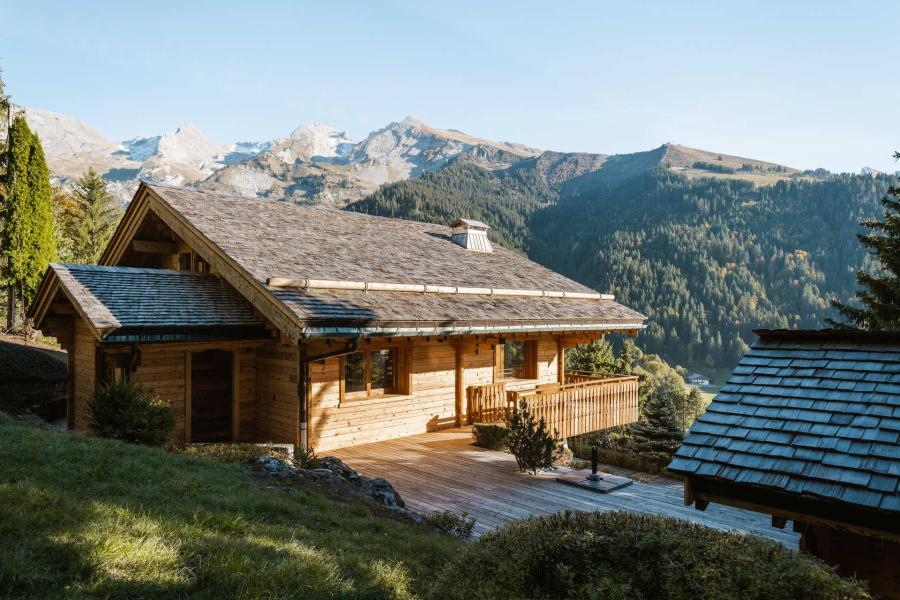 Каникулы в горах Chalet Alpanou - La Clusaz - летом под открытым небом