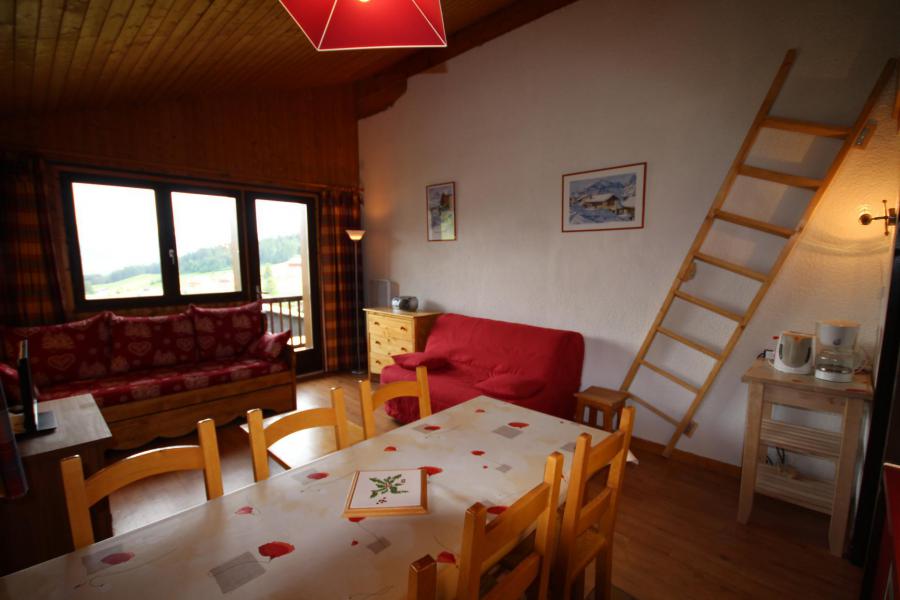Vacaciones en montaña Apartamento 2 piezas para 6 personas (012) - Chalet Alpenrose - Les Saisies - Estancia