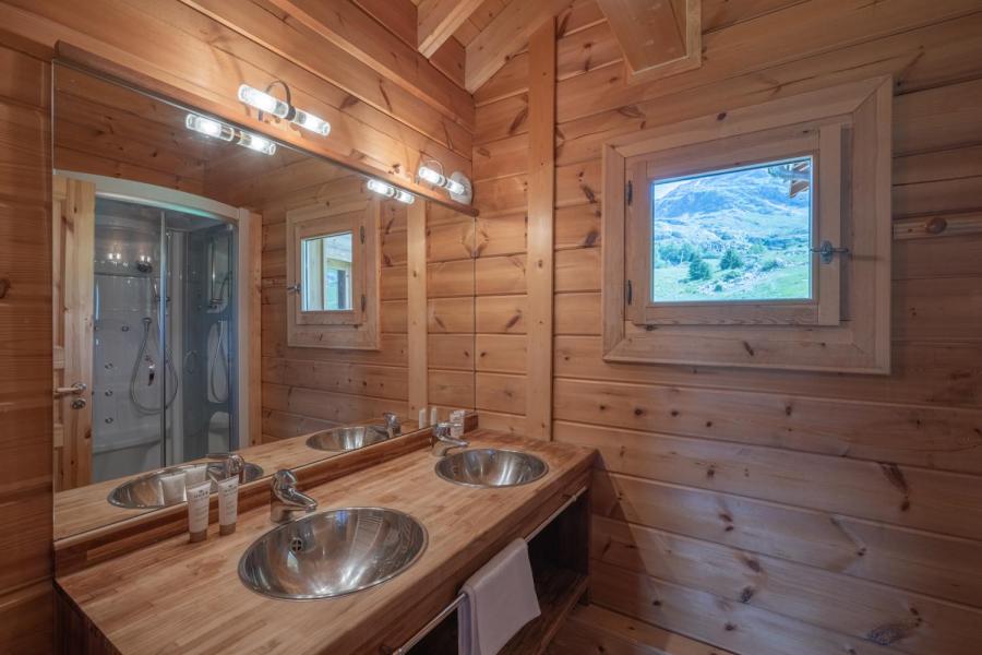 Holiday in mountain resort 9 room triplex chalet 12 people - CHALET ALTIPORT N°31 - Alpe d'Huez - Shower room