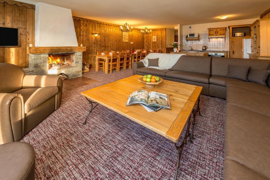 Urlaub in den Bergen 8 Zimmer Appartement für 14-16 Personen - Chalet Altitude - Les Arcs - Wohnzimmer