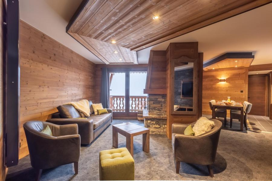 Vakantie in de bergen Appartement 4 kamers 6 personen - Chalet Altitude - Val Thorens - Woonkamer