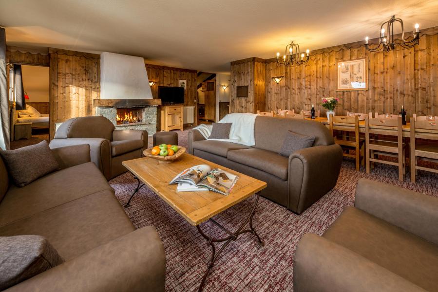 Vakantie in de bergen Appartement 6 kamers 10-12 personen - Chalet Altitude - Les Arcs - Sofa