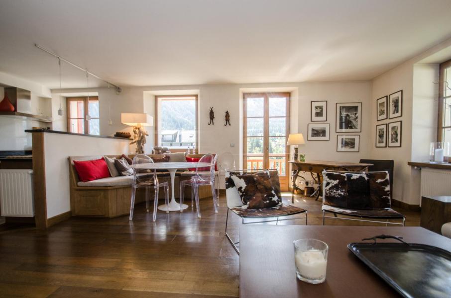 Vacances en montagne Appartement 4 pièces 6 personnes - Chalet Ambre - Chamonix - Séjour