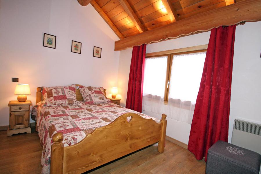 Urlaub in den Bergen 3 Zimmer Maisonettewohnung für 4 Personen - Chalet Antarès - Valloire - Offener Schlafbereich