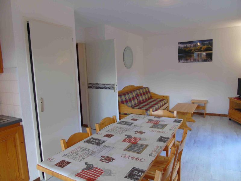 Urlaub in den Bergen 3-Zimmer-Holzhütte für 6 Personen (E3) - Chalet Arrondaz - Valfréjus - Wohnzimmer