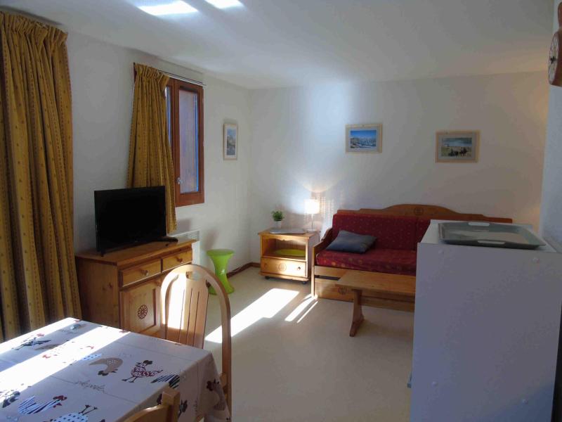 Urlaub in den Bergen 3-Zimmer-Holzhütte für 6 Personen (I34) - Chalet Arrondaz - Valfréjus - Wohnzimmer